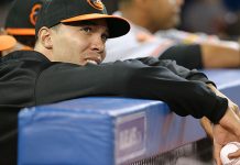 Jiménez, fuera del roster de los Orioles