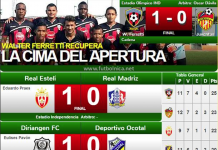 Rojinegros se apoderan de la cima