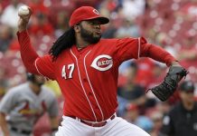 Cueto ató a los Cardenales
