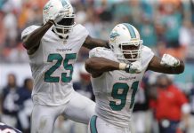 Dolphins dominan 2da mitad y vencen a Patriots