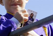 Peterson no acude a estadio para juego de Vikings