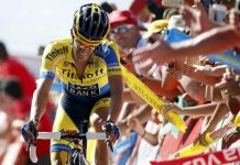 Alberto Contador al frente de la Vuelta a España