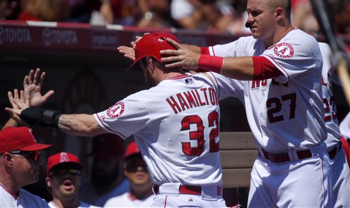 Josh Hamilton, Mike Trout