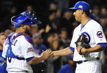 Cachorros: Castillo abandona partido por contusión
