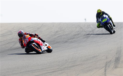 Marc Marquez, Valentino Rossi