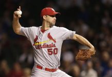Wainwright llega a 20 triunfos con Cardenales