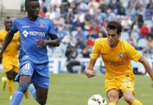 El Getafe vence 1-0 al Málaga y sale del descenso