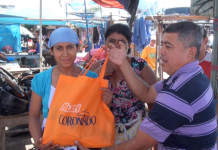Comerciantes del Mercado Oriental reciben premios de TN8