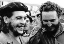 Celebración de la revolución en Cuba