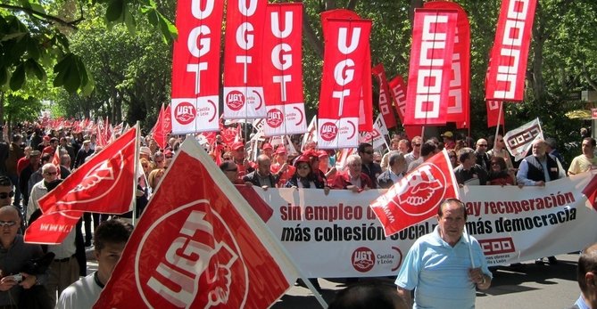 Manifestación del 1 de Mayo
