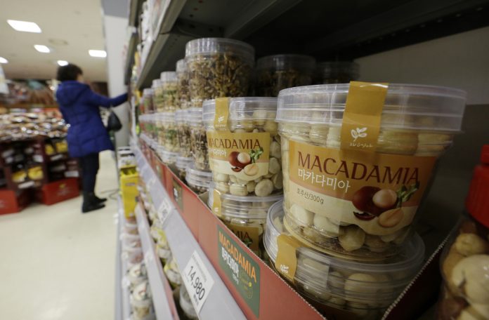 corea sur-macadamias