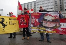 Aficionados homenajean a Schumacher por cumpleaños