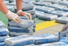 Incautan casi 90 kilos de cocaína metidos en televisores