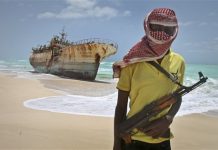 Piratería marina cae por 3er año