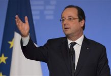 Presidente francés visita a primera dama