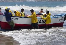 Pescadores chilenos protestan; cuatro arrestados
