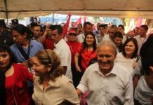 Votan candidatos a la presidencia de El Salvador