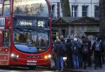 Huelga en subterráneo de Londres causa trastornos