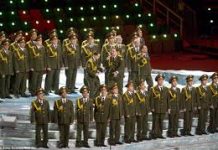 Daft Punk: Coro de la Policía Rusa interpreta «Get lucky» en Juegos Olímpicos de Invierno