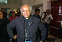 Cardenal Brenes rumbo a Roma