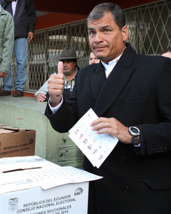 (1)ECUADOR-QUITO-POLITICA-ELECCIONES