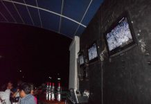 Ambiente de lujo en The Reef con el partido de NBA