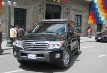 Equipo de seguridad de Evo Morales se accidenta equipo de seguridad