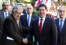 Presidente Mujica cumplirá una visita oficial a Paraguay