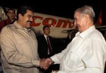 Presidente Maduro arribó a Managua para festejo de la Revolución sandinista