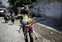 Suben a 96 los palestinos asesinados hoy en Gaza, son 434 en total