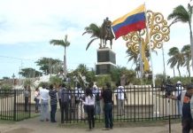 Conmemoran en Managua los 203 años de la declaración de independencia de Venezuela
