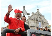Cardenal Brenes celebra a Santa Ana en Niquinohomo
