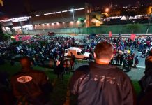 Policías y «sin techo» protestan cerca del estadio mundialista de Sao Paulo