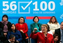 Balance positivo en los primeros 100 días de gobierno de Bachelet