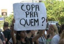 Manifestaciones anti Mundial en Brasil terminan con 45 detenidos