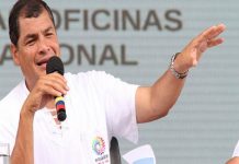 Correa: Bajo liderazgo de Santos se logrará la paz en Colombia