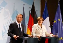 Francia y Alemania piden a Putin que favorezca diálogo en Ucrania