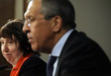 Ashton y Lavrov se reunirán el martes en Madrid para hablar de Ucrania
