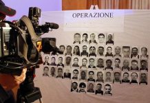Italia arresta a 40 sospechosos de tener vínculos con mafia