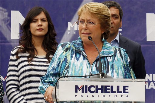 Michelle Bachelet, Camila Vallejo