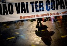 Nueva protesta contra la Copa del Mundo en Sao Paulo