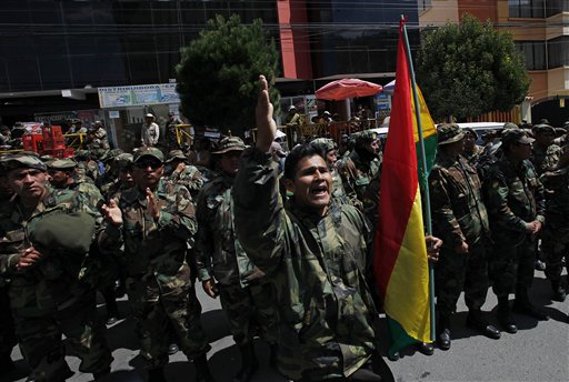 BOLIVIA-MILITARES