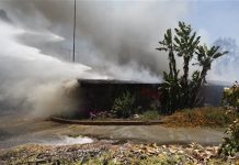 Incendio quema 30 casas en el sur de California