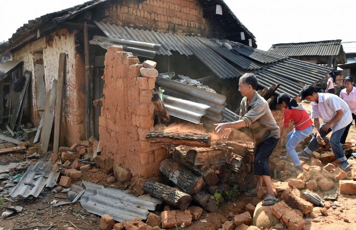 (4)CHINA-YUNNAN-MEDIO AMBIENTE-SEISMO