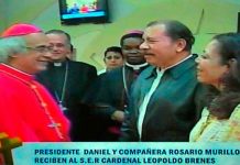 Calurosa bienvenida para Su Eminencia Cardenal Leopoldo Brenes
