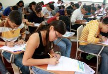 Más de 13 mil estudiantes realizan examen de admisión en la UNAN-Managua