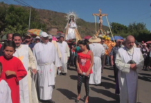 Habitantes de La Trinidad celebran a sus santos patronos