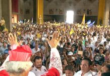 Júbilo en Catedral de Managua por primera misa del Cardenal Brenes