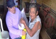 Promotoría Solidaria entrega paquetes en Nandaime