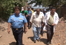 Evalúan obras de mitigación en el Distrito 1 de Managua
